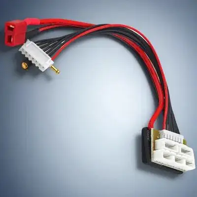 

Кабель-адаптер 6S на 3x2S/2x3S с поддержкой одновременной зарядки 2x2S 7.4V, 3x2S 7.4V или 2x3S 11.1V для Imax B5