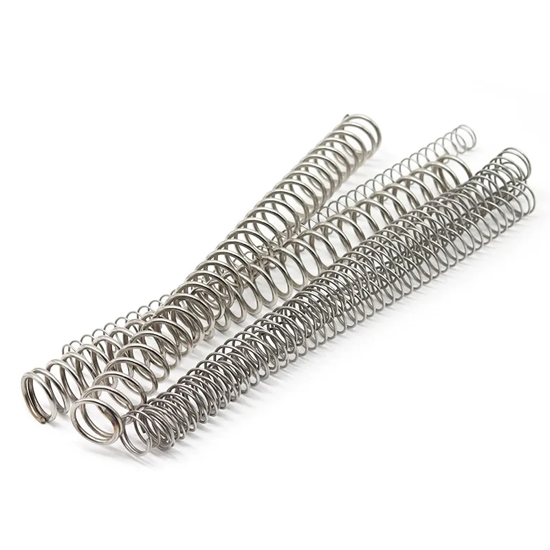 Picture 6: 1Pc 1.4/1.5/1.6mm 304 Stainless Steel Long Compression Spring, OD:10mm-30mm, Length: 150/200/250/300/400mm, Customizable