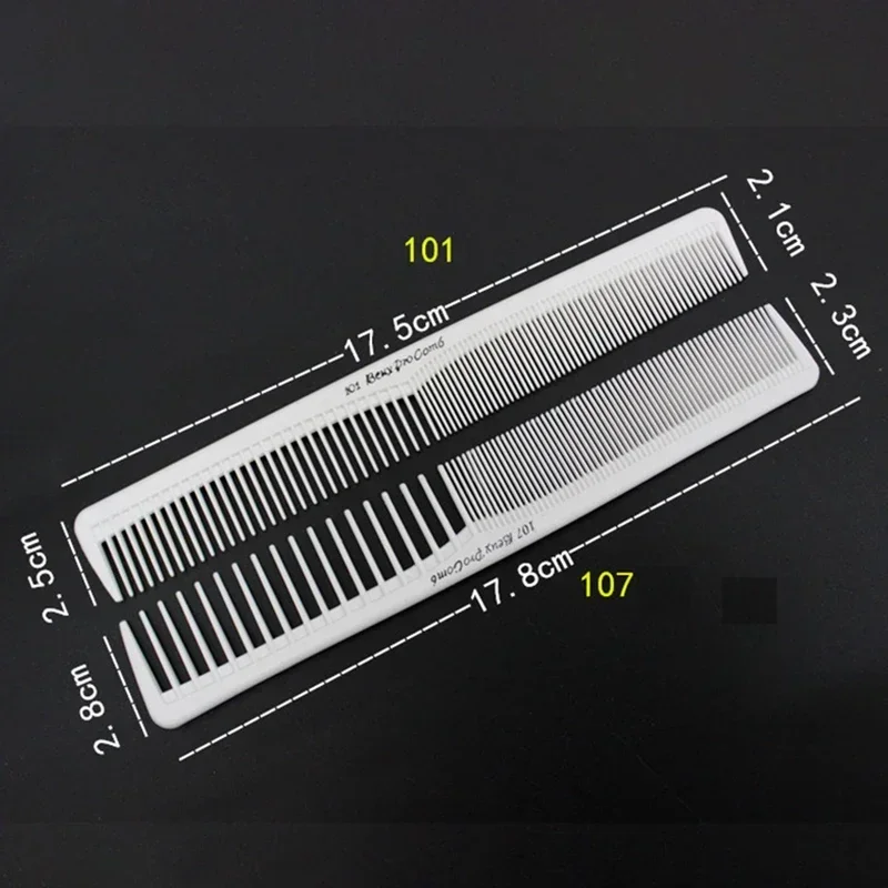 Professional Barber Hair Cutting Comb Anti-static Flat Head Cutter Comb FineTooth Haircut Brush Salon Hair Cutting Styling Tools