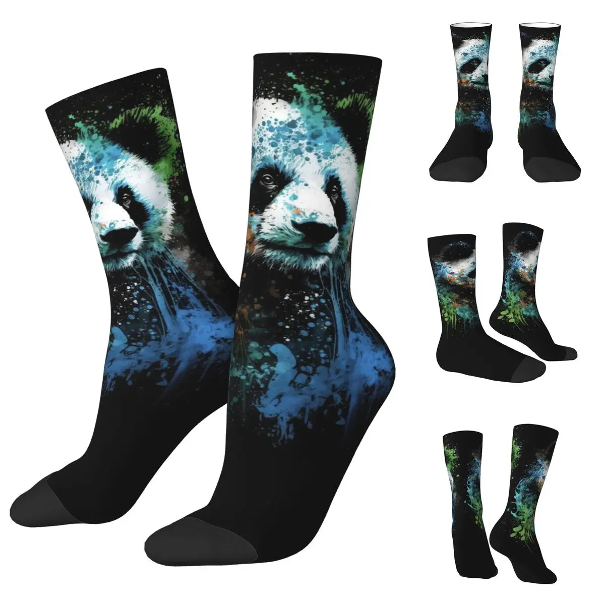 

Cool Animals, Lions, Tigers, Gorillas 24 cosy Unisex Socks,Warm Happy 3D printing Socks,Street Style Crazy Sock