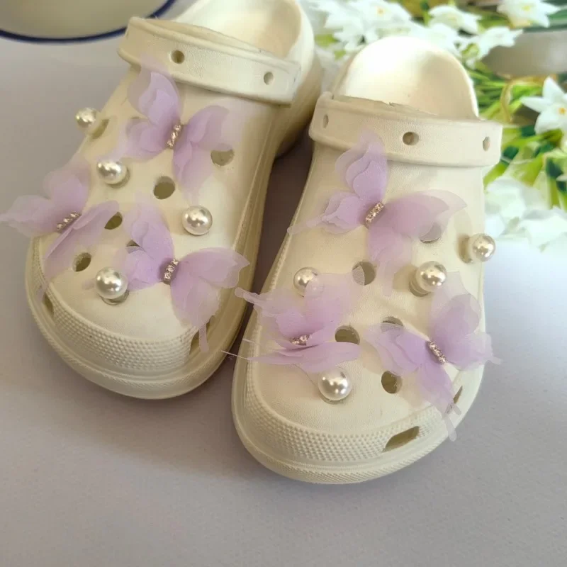 

Модные блестящие подвески для обуви Crocs DIY, винтажные бриллианты, универсальные роскошные дизайнерские украшения для сабо, горячая распродажа