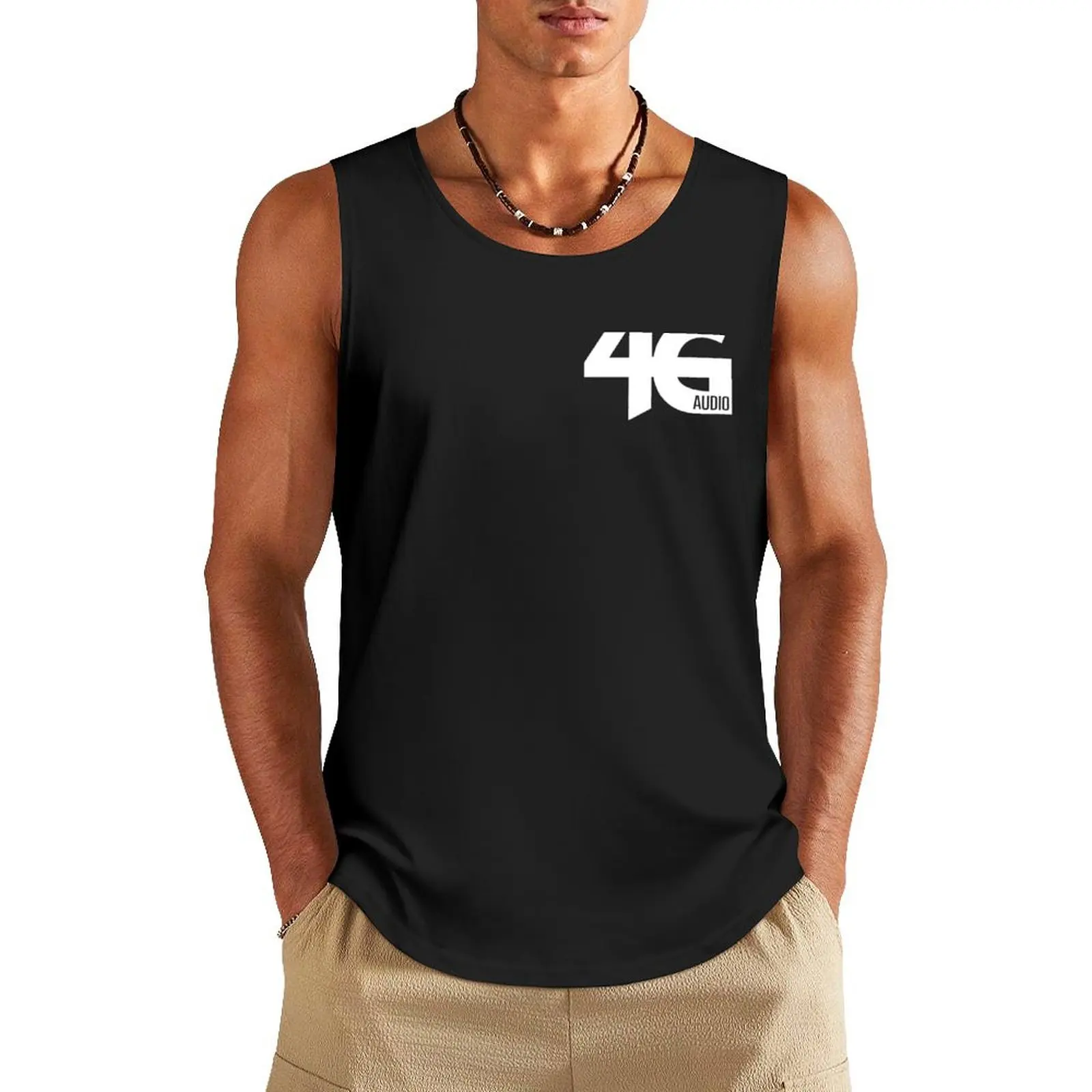 

4G Audio Tank Top summer Men's tops T-shirts men Top summer summer clothes