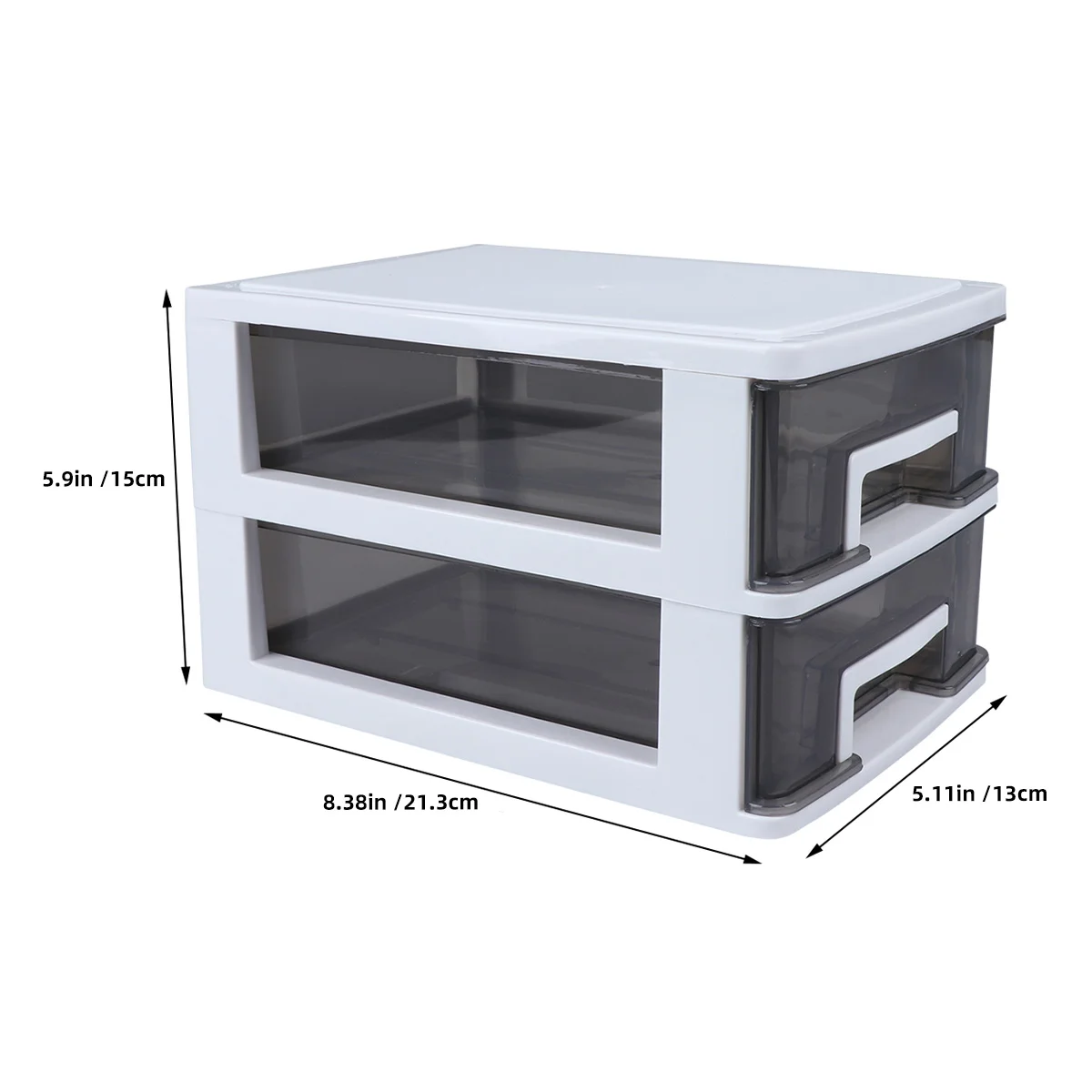 

Storage Cabinet Drawer Type Closet Multi-layer Shelf Foldable Desk Organizer Office