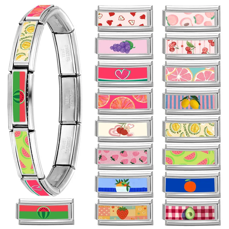 جديد جميل الحيوانات الأليفة القطط والكلاب وصلات سحرية إيطالية تناسب 9 مللي متر سوار الفولاذ المقاوم للصدأ النساء الرجال DIY بها بنفسك صنع المجوهرات #2