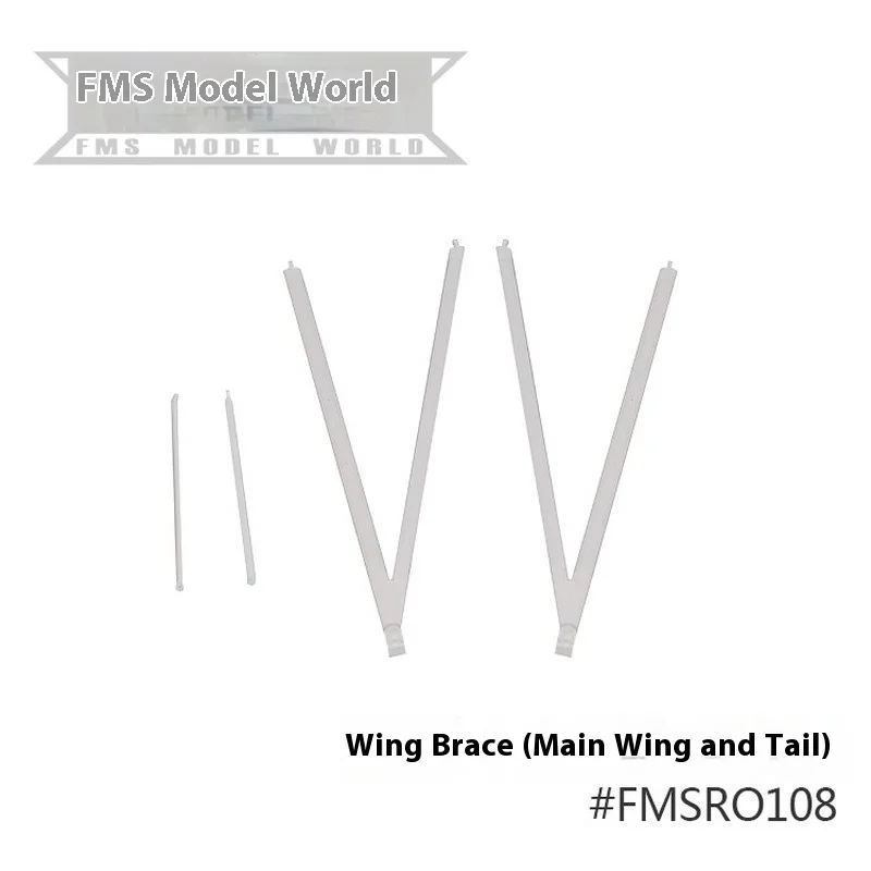 Ensemble d'accessoires Fms Moore, fuselage, ailes principales, cadre de moteur à queue plate, couvercle d'hélice, train d'atterrissage, invitation, 1500mm