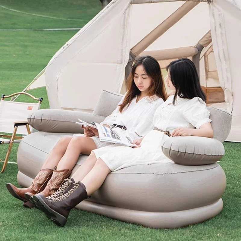 Individual Designer Inflatable Sofa Single Outdoor Modern Comfortable Inflatable Sofa Cheap Muebles Lounge Suite Furniture