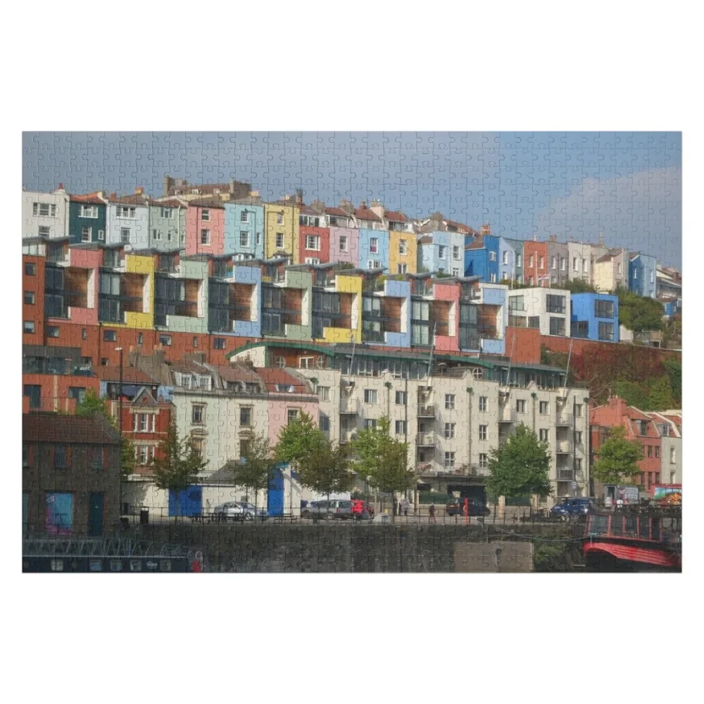 

Bristol Harbourside Colourful Houses Jigsaw Puzzle Personalised Toys Personalized Toys Puzzle