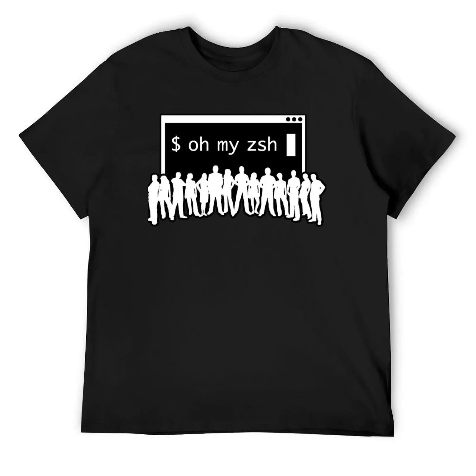 

Oh My Zsh Essential T-Shirt quick-drying summer 2025 hippie clothes anime clothes designer t shirt men
