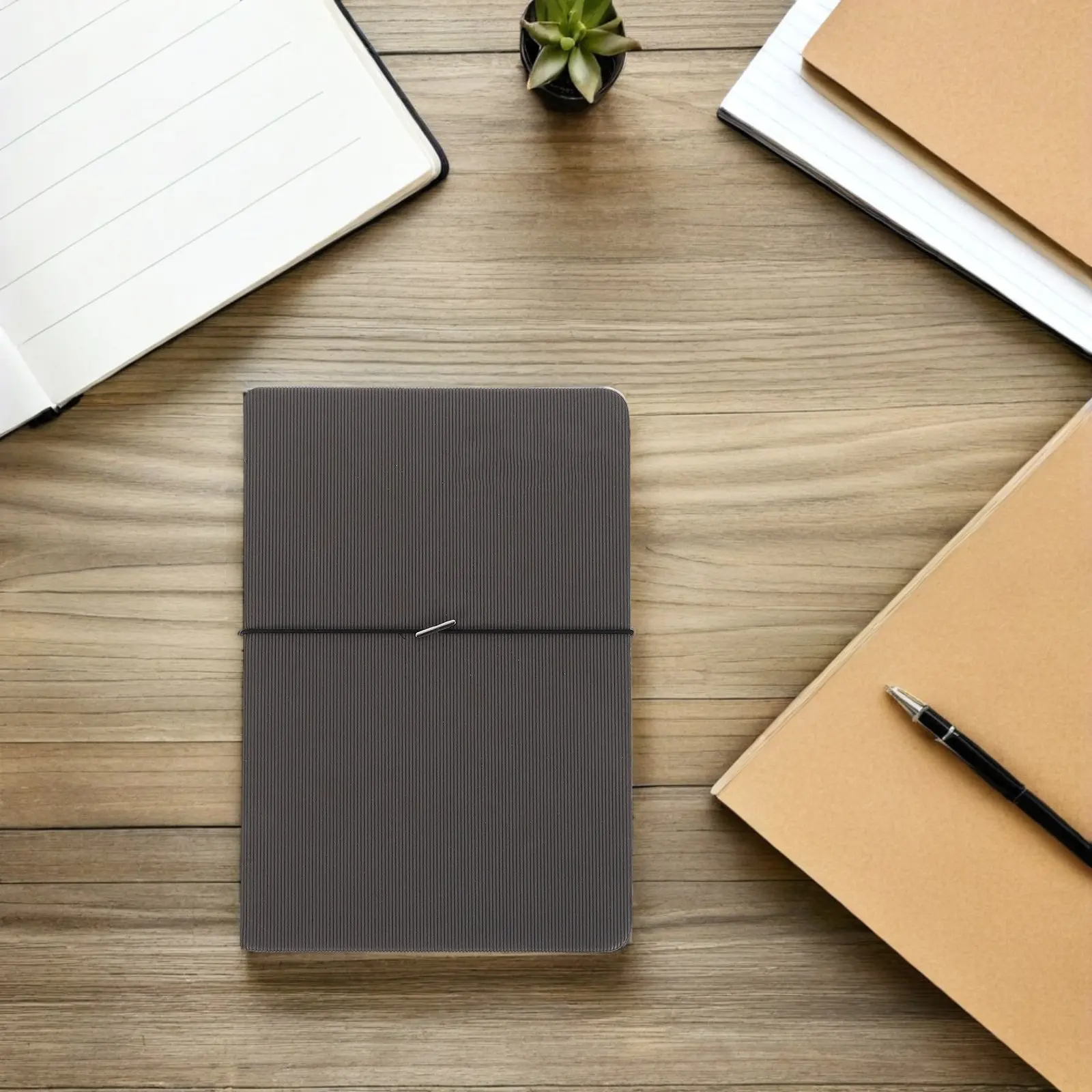 7Pcs Travel Notebook Elastic Band Set Adjustable Stretchy Notebook Strap for Journal Planner Pocket Book Closure Secure view 3