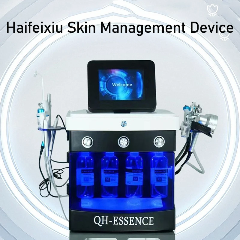 جهاز إدارة شامل للبشرة من Haifeixiu للتنظيف العميق والترطيب والترطيب والتبييض وصالونات التجميل
