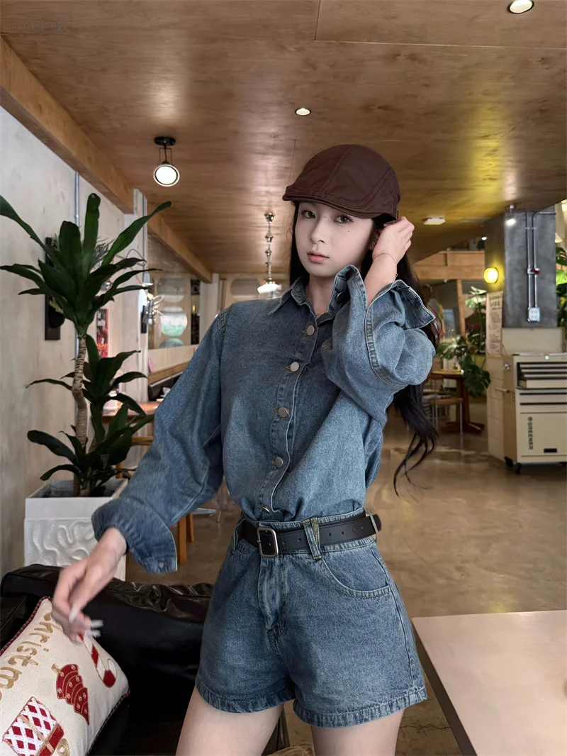 

Джинсовое пальто, длинное с мехом, женская зимняя кашемировая подкладка, хлопковая подкладка, плюшевая подкладка Invierno, стеганая, с четырьмя карманами, на пуговицах, толще