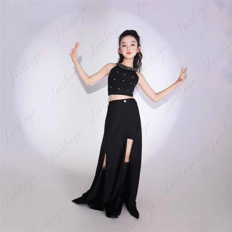 

Простое и стильное платье для девочек для фотосессий, выступлений и дней рождения, для подиума