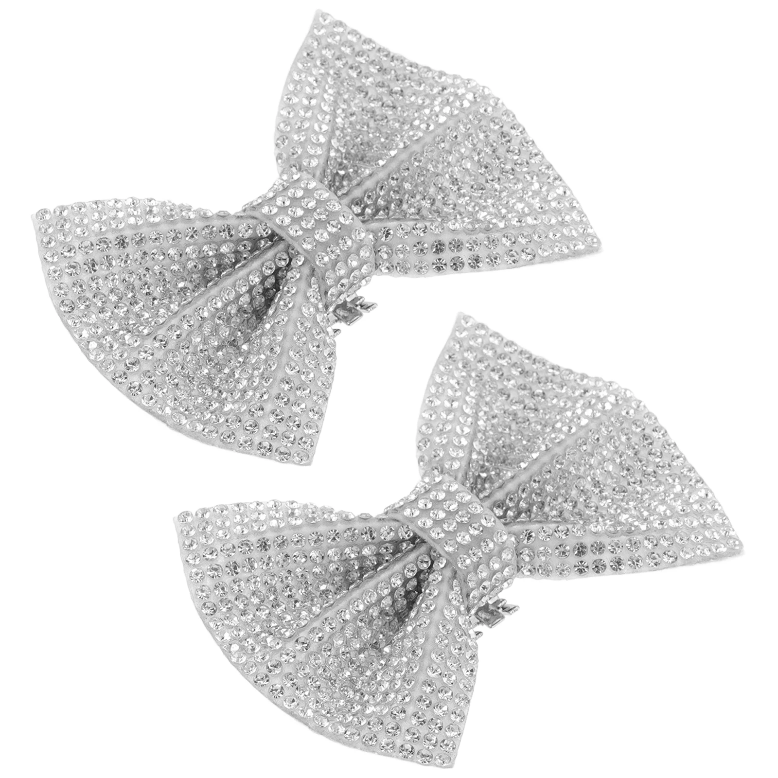 

Rhinestone Shoe Flower Crystal Buckles Diamond Jewelry Rhinestones Bow Embellishment