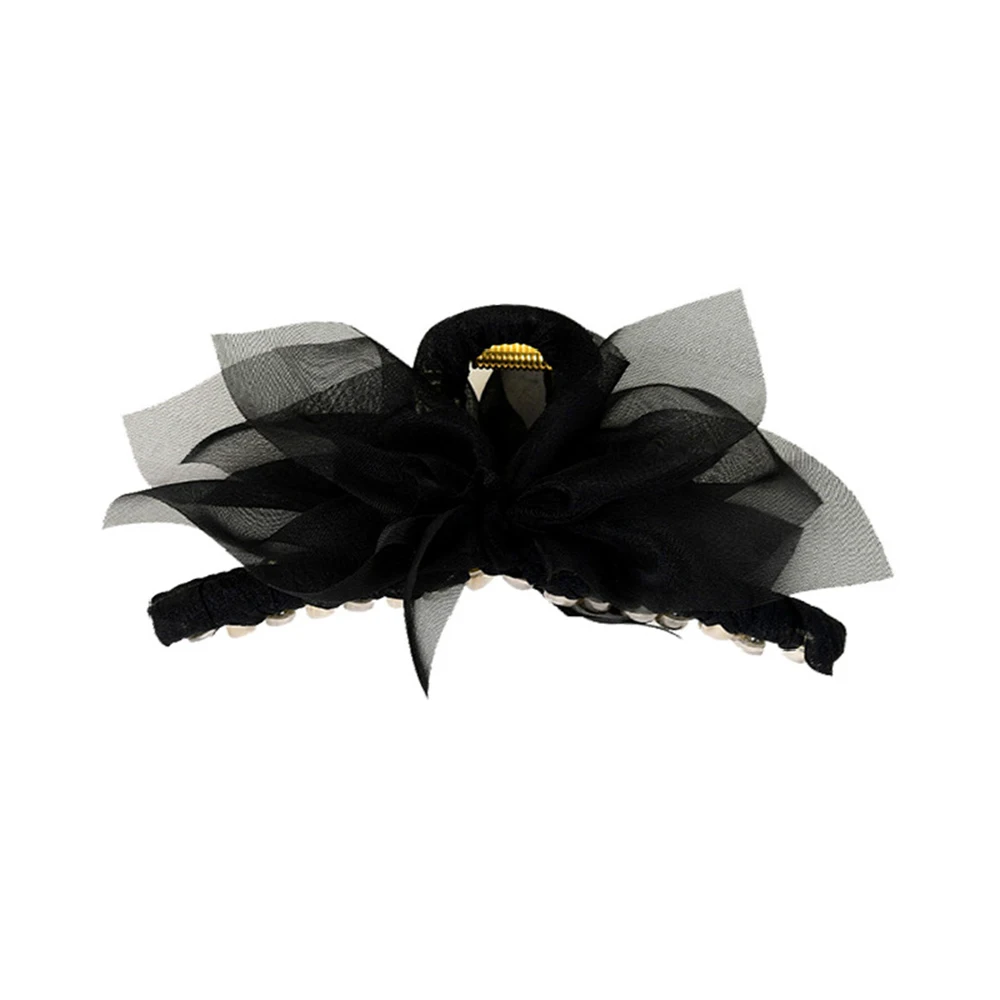 Large Black Hair Clip for Women Fashion French Elegant Hairgrips Korean Hair Claw Clips Girls Hairpins Hair Accessories