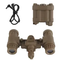 Tactical AN/PVS31 NVG Dummy Model,Helmet No Function Binocular Night Vision Goggle for Cosplay Display