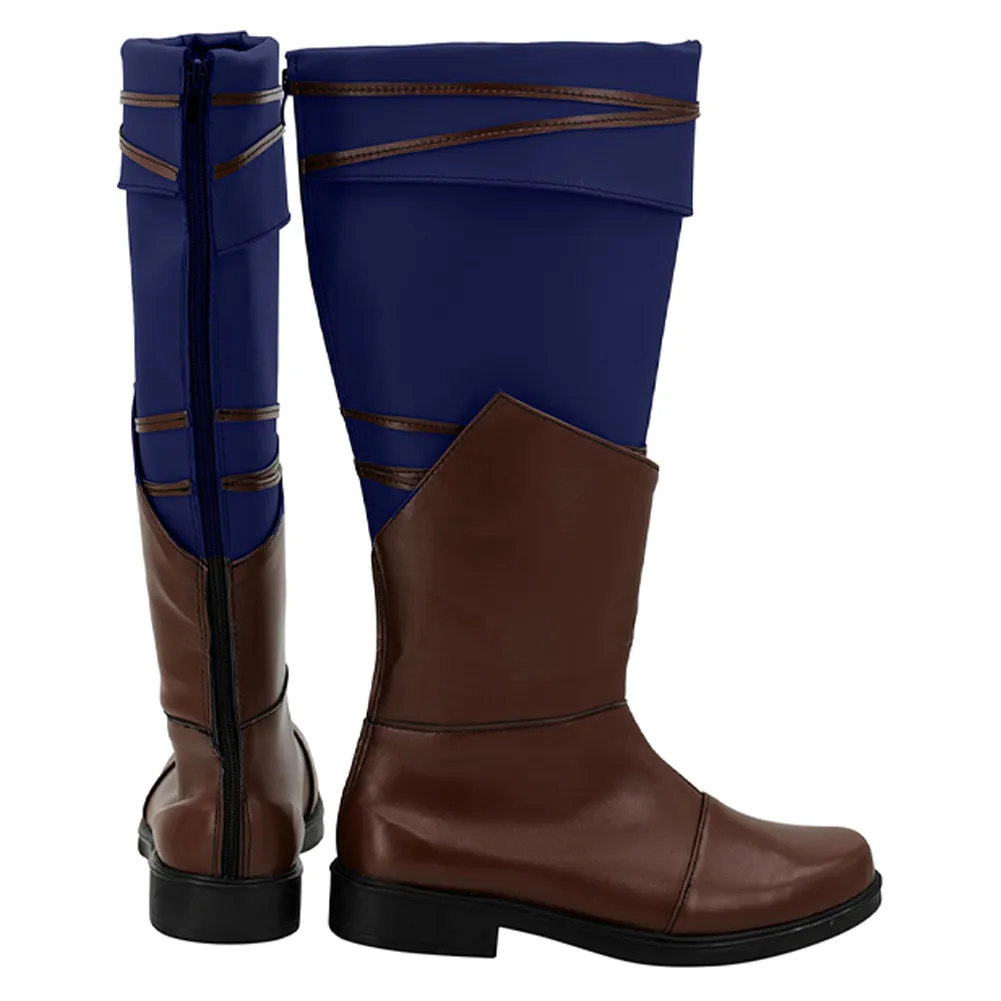 Fantasia bg3 astarion sapatos masculinos cosplay botas fantasia jogo balder portão 3 acessórios de fantasia masculino halloween carnaval festa adereços