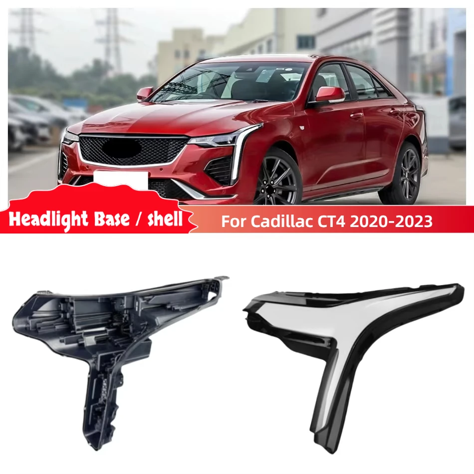 

For Cadillac CT4 2020 2021 2022 2023 Articles Cars Base Head Lamp Shell Headlamp Bracket Head Lampe Cover