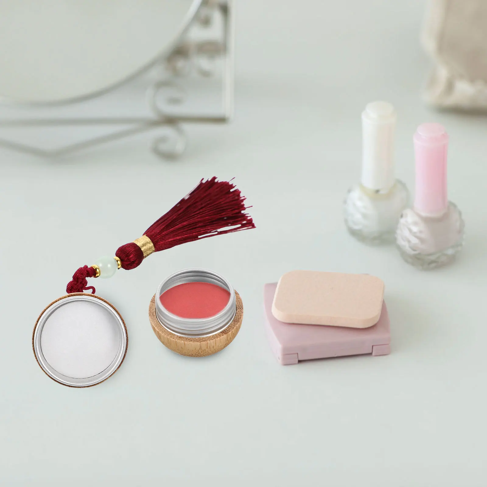 

Round Leak-Proof Screw Tin Jar For Makeup Storage Portable Empty Lip Balm Container Multi-Function Cream Case Home Accessory