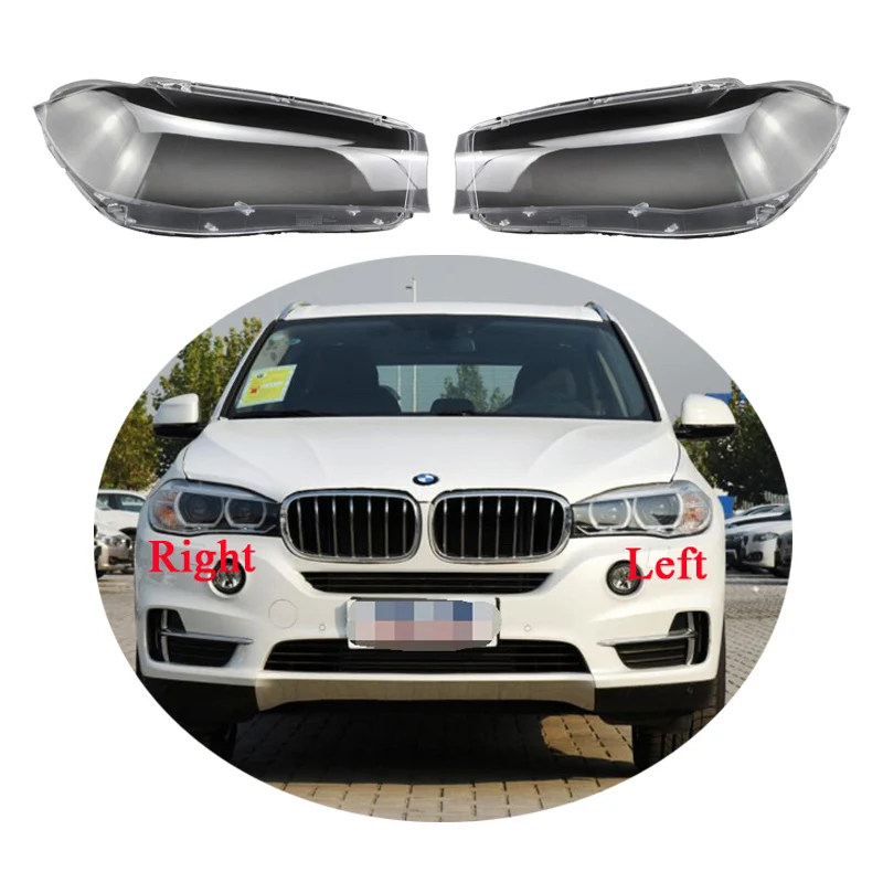 

For BMW X5 F15 F85 X6 F16 F86 2014 2015 2016 2017 2018 Car Headlight Lens Lampshade Headlamp Shell Lampcover Lamp Covers