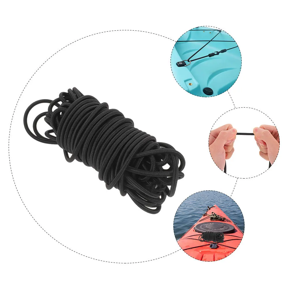 Round Elastic Cord Bungee Shoelaces Cuff Decor Fashionable Stable Safe Gift Choice for Special Days Cuff Cord Elastic Rope