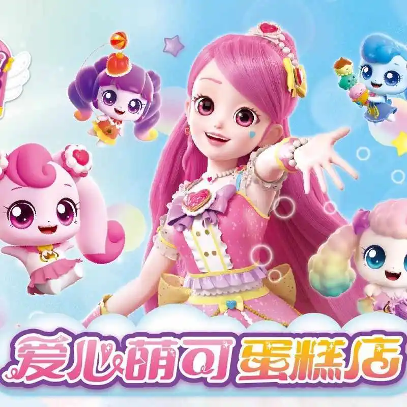 จับ!Teeniepingอะนิเมะกล้องMagic Sweetheart Season 6 Seriesของเล่นตุ๊กตาสาวรักเค้กShop Figurine Collectionของเล่น