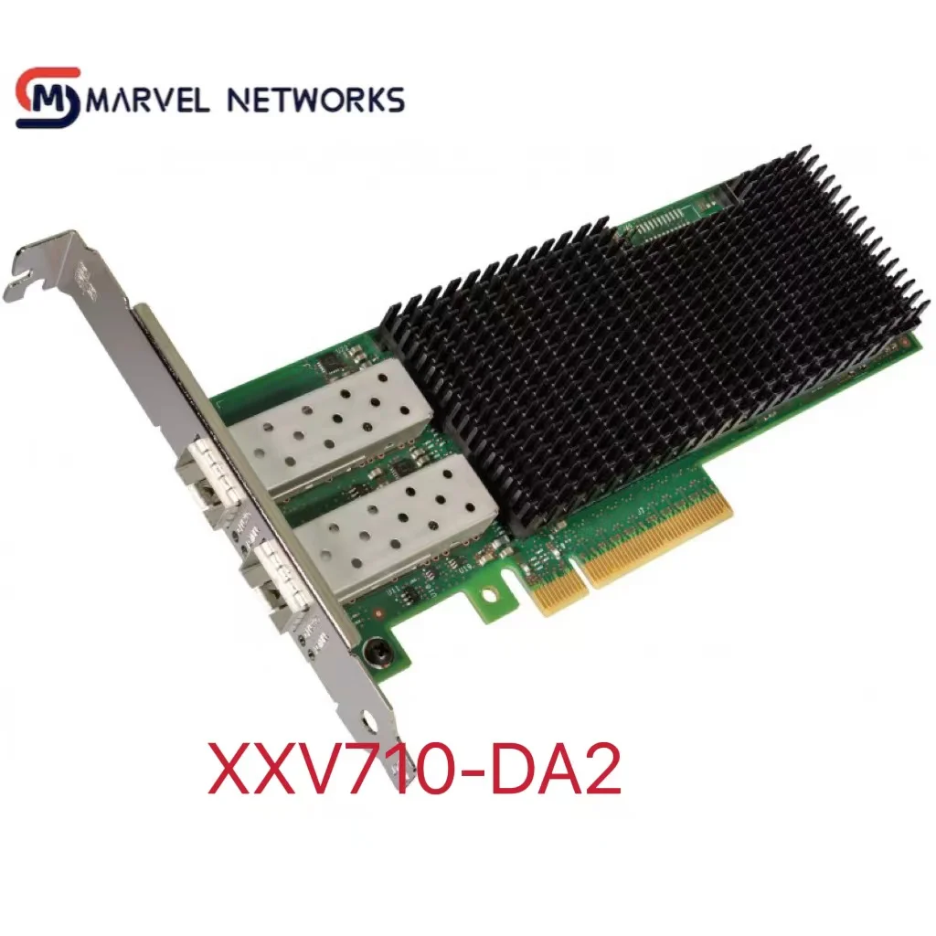 

100% OriginalXXV710-DA2 XXV710 25GbE Dual SFP28 Port Ethernet Network Adapter for INTEL