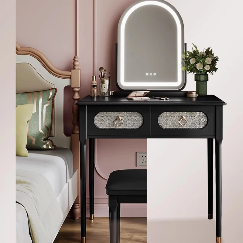 

Headboards Mirror Vanity Tables Makeup Nightstands Laden Bedroom Dressing Table Mobile Coiffeuse De Chambre Bedroom Furniture