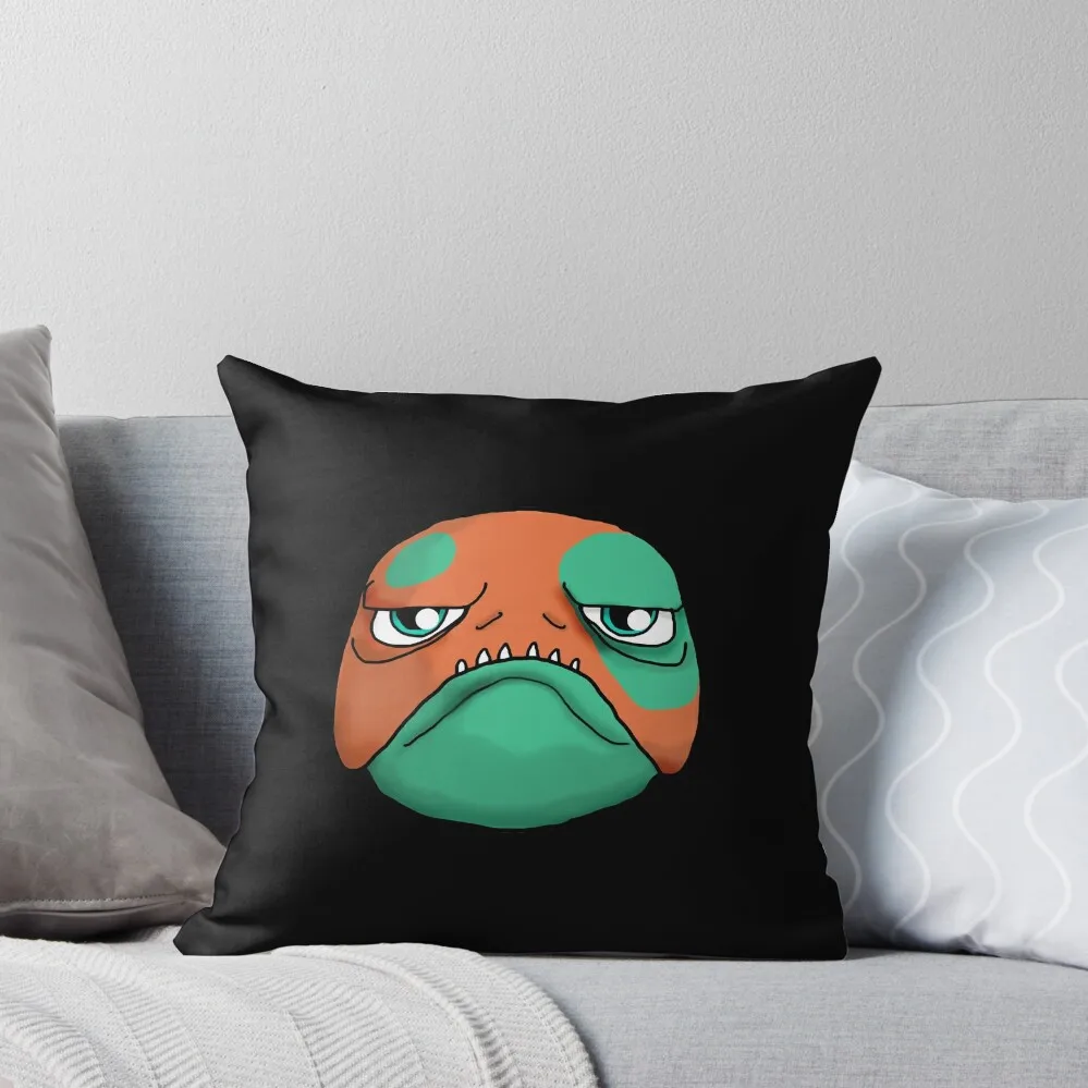 

GlowToad (Green & Orange) Throw Pillow Luxury Pillow Case Cushion Cover For Sofa christmas pillow case bed pillows