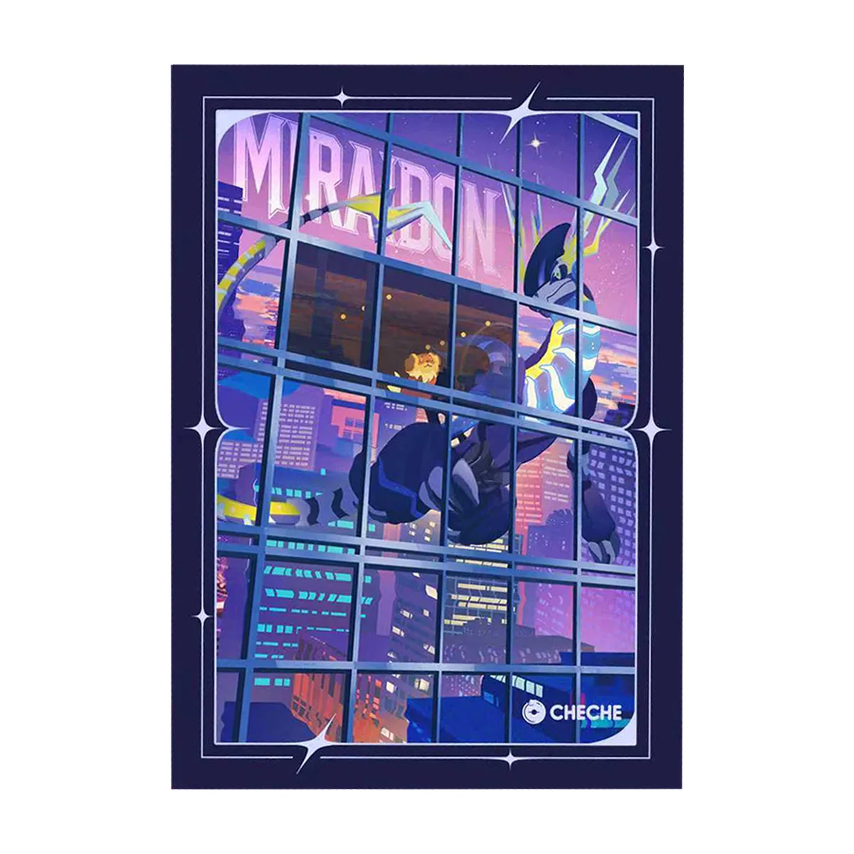 64 قطعة/المجموعة 66X92 مللي متر Diy بها بنفسك الذاتي Ptcg Miraidon بطاقة كم ماتي Ptcg Miraidon بطاقة غطاء للحماية أنيمي بطاقة هدية لعبة