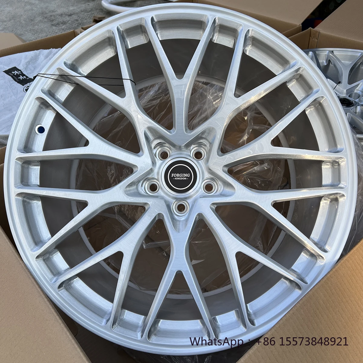 

Wholesale Forged Aluminum Alloy Wheels Custom Sizes 17-26 Pulgadas PCD 98-100mm for Car Modifications 35-40mm ET"