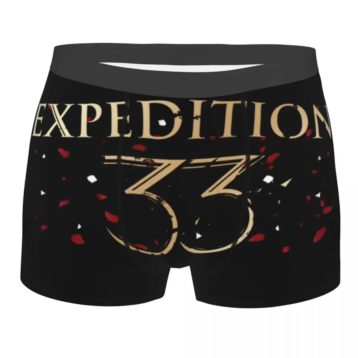 

Модные шорты-боксеры Clair Obscur Expedition 33 для видеоигр, мужские дышащие трусы, нижнее белье