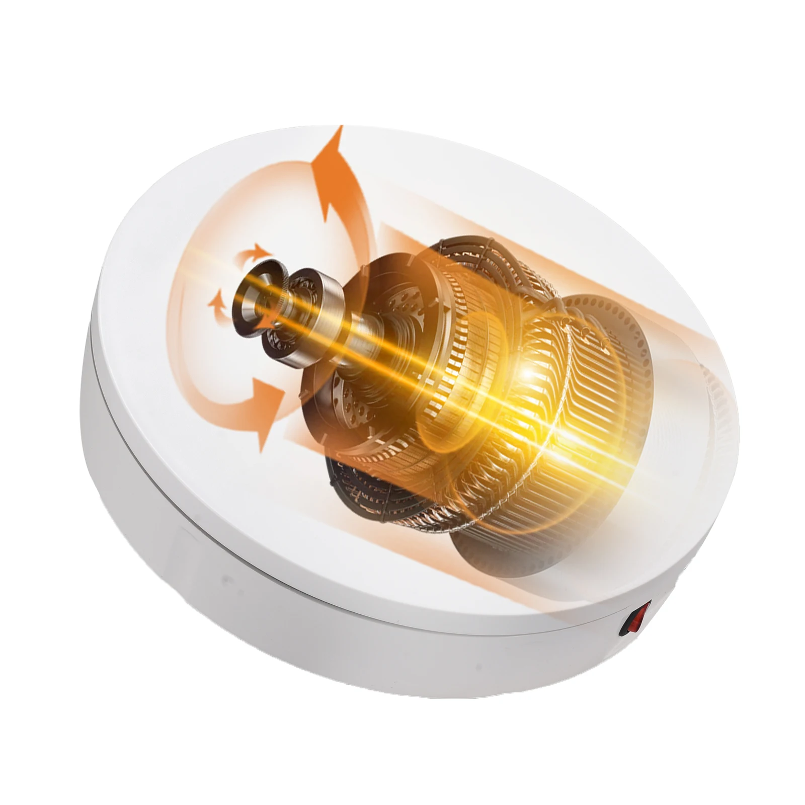 Imagem -06 - Suporte Elétrico Giratório para Exposição Dispositivo Mirror de 110 Graus para Joias Fotografia Vídeos Bateria 220360 v