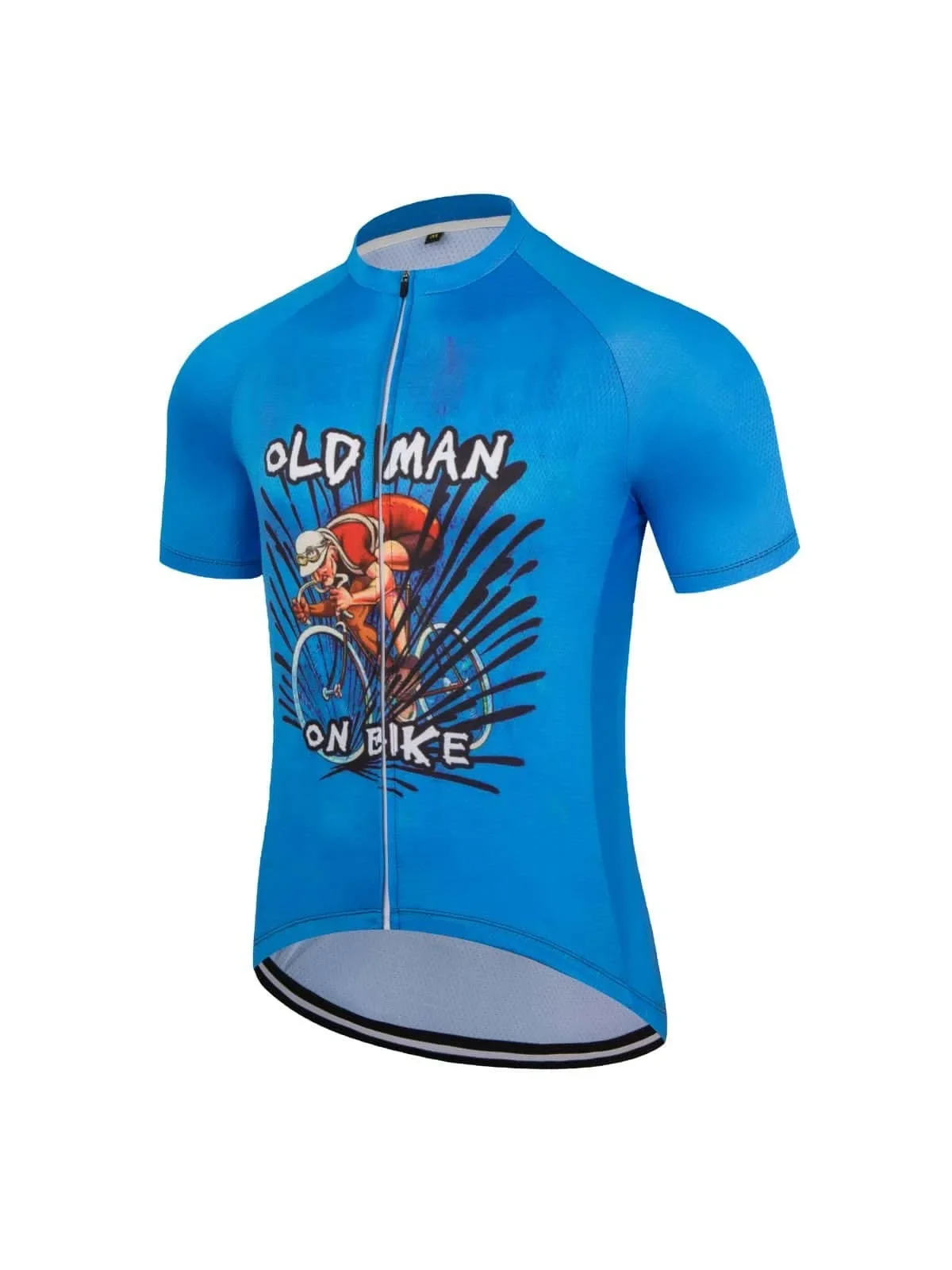 2024 Men\'s Cycling Jersey old man Mountain Bike Road Bike Clothing Short Sleeve Bike Shirt Maillot Ciclismo