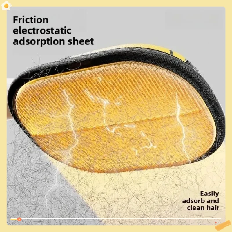 Dog Glove Brush Cat Hair Glove Wool Removal Glove Reusable Pet Hair Remover Grooming Mitt for Shedding Cats and Dogs