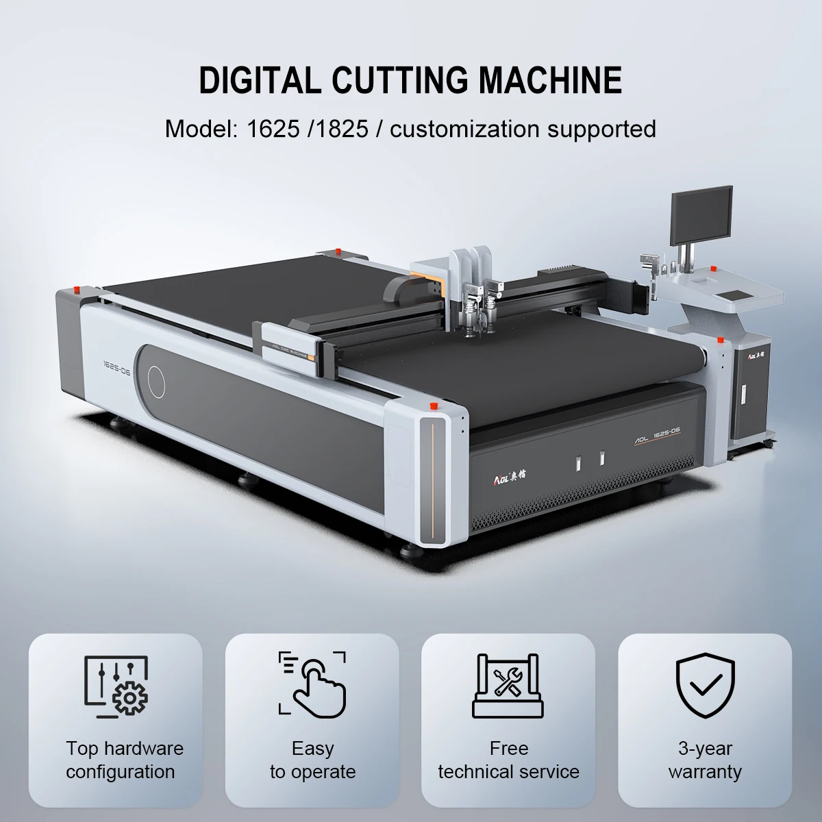 Sticker Automatic Plotter Flatbed Cutting Machine Auto Feed