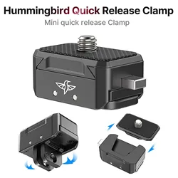 Hummingbird Camera Quick Release Mount Tripod DSLR QR Plate Adapter Vlog Filmmaking Accessories Kits For SLR DSLR Camera