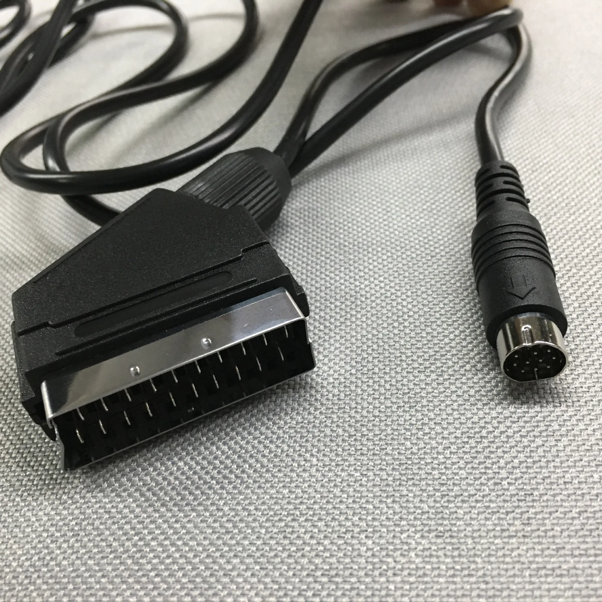 Sega Saturn Rgb/Rgbs, Scart, S-Av 1.8m Cable