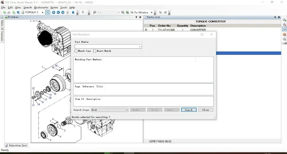 كوماتسو كتالوج الأجزاء الإلكترونية Linkone 2022 CSS (مجموعة كاملة) نماذج كاملة للسوق العالمي