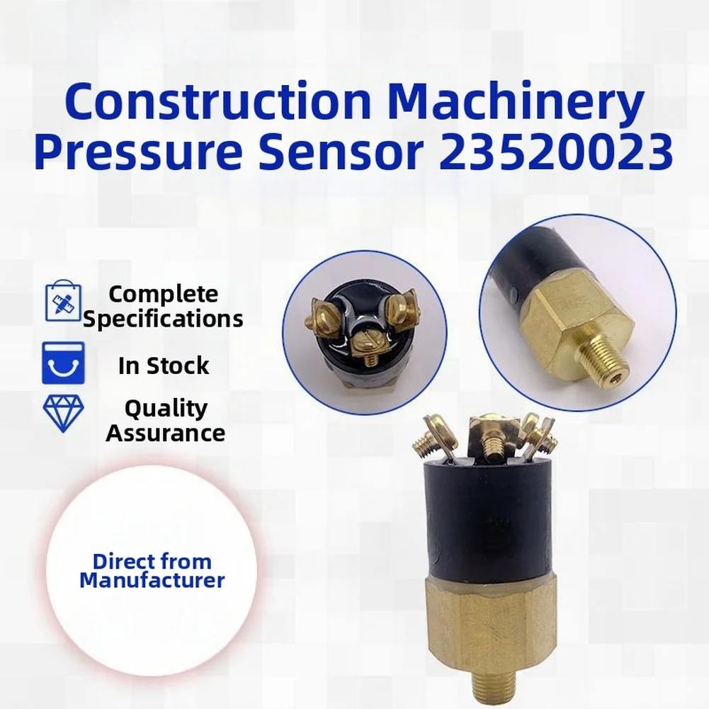 Oil Pressure Sensor FOR Cummins Fuel Engine Engine Engine Pressure Sensor 23520023 For Heavy Replacement Part
