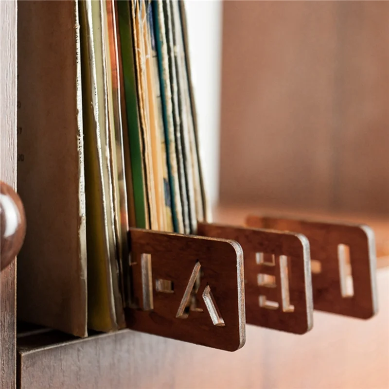 فواصل تسجيلات الفينيل AB39، فواصل التسجيل، فواصل تخزين سجلات الفينيل الأبجدية A-Z سهلة الاستخدام (مجموعتان)