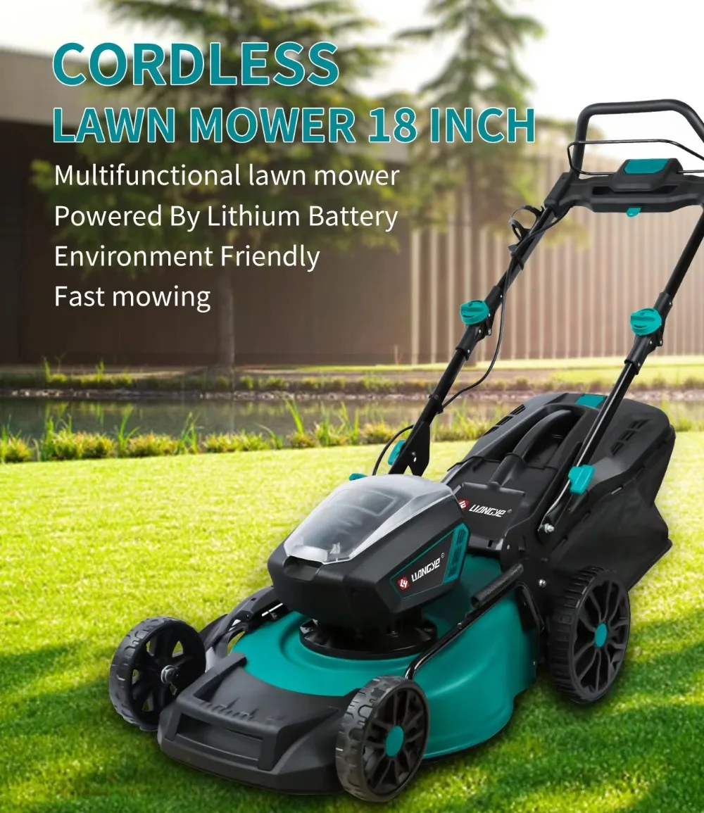2700 Rpm Garden Tools Cordless Mower Electric Lawn Mower for Lawn Fast Shipping