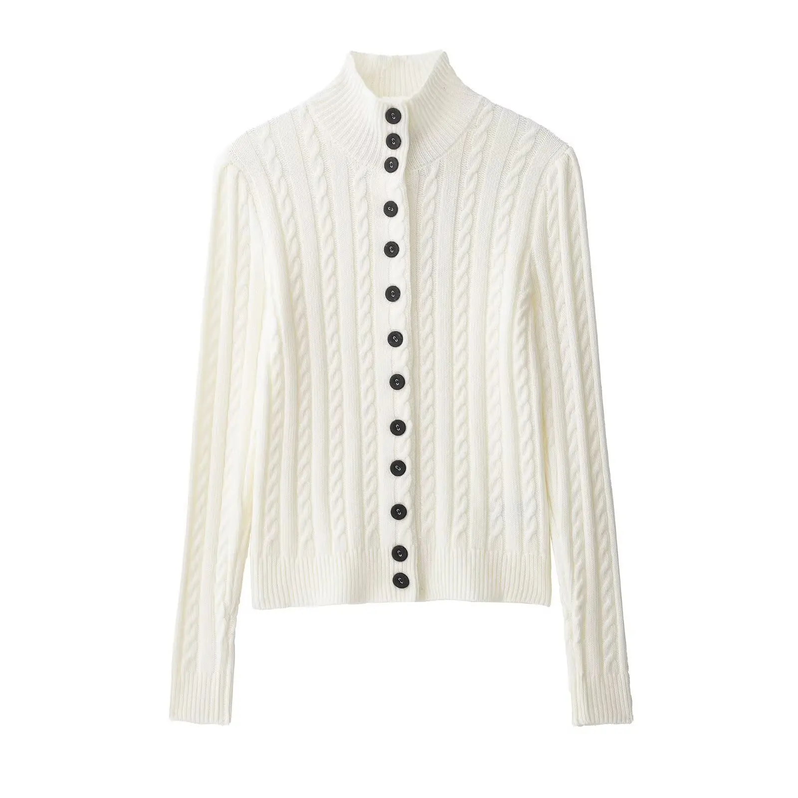 

Женский модный повседневный вязаный кардиган из восьми нитей L5LA