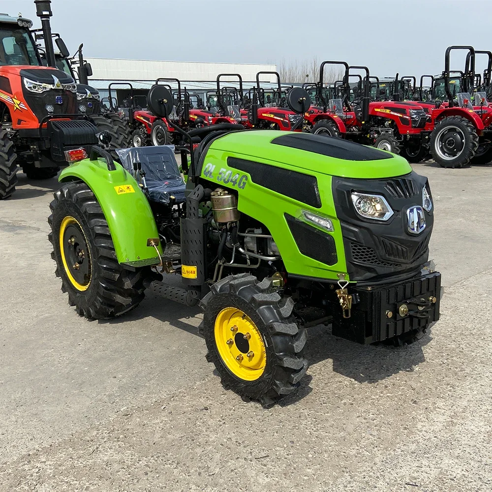 Agricola Farm Garden Agricultural Orchard 4X4 4Wd Compact Mini Small 50Hp 504 G Series Tractors