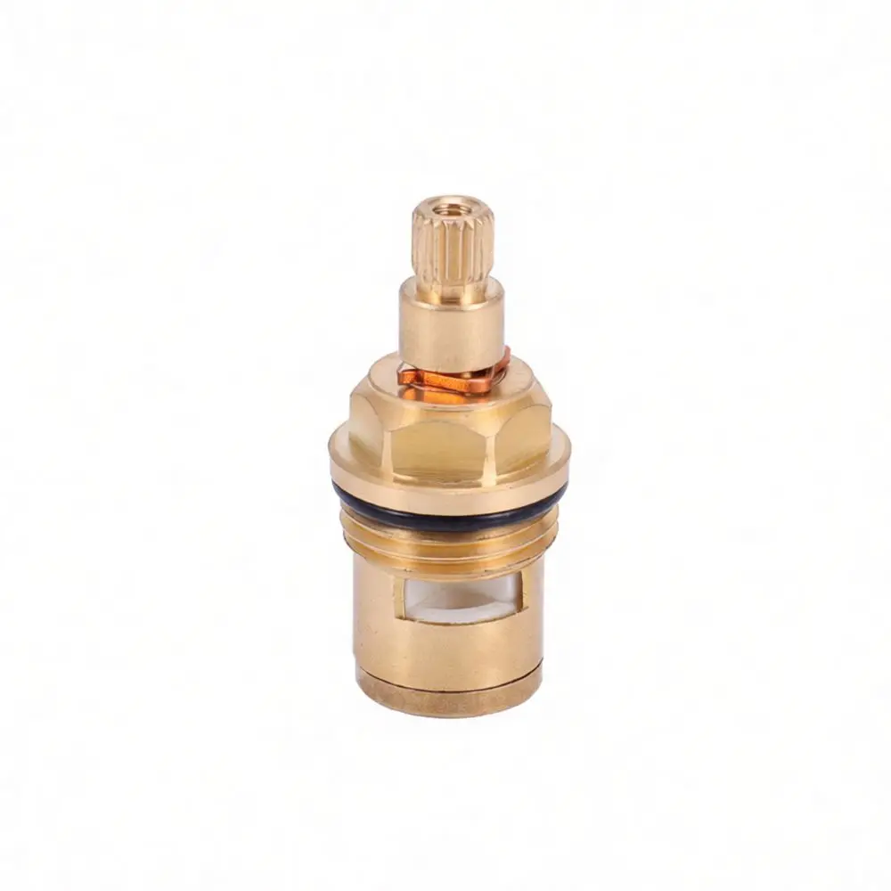 Precision Brass Ceramic Valve Replacement Fine Thread Faucet Insert Repair Kit For Water Pipe Fitting System