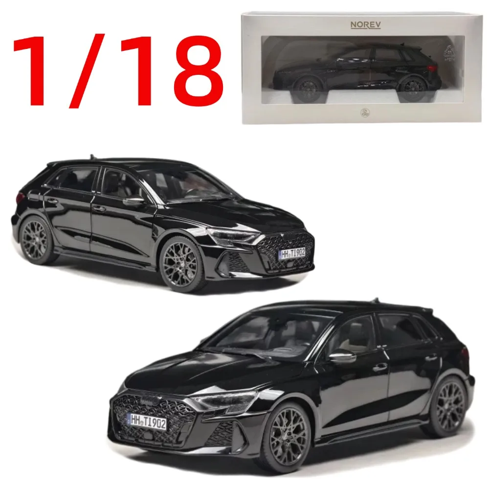 NOREV Diecast 1/18 Scale Audi RS3 Hot Hatch 2025 SUV Car Model Alloy Audi RS3 Station Wagon Play Vehicles Model Original Box