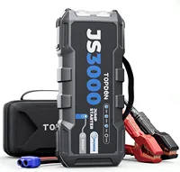 portable multi function super capacitor TOPDON JS3000 multi-function battery booster powerbank jump starter power bank for car