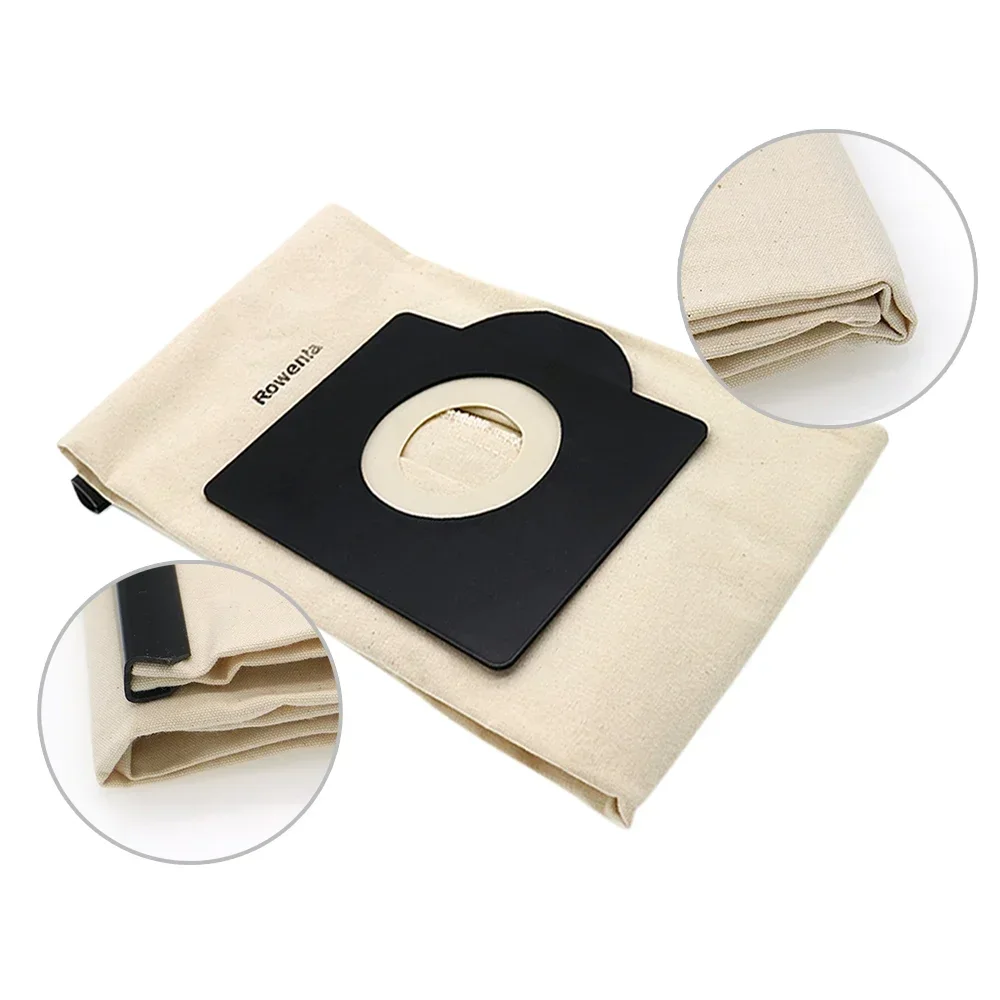 Washable for Karcher WD3 Dust Bags Cloth WD3300 MV3 SE4001 SE4002 6.959-130 A2200 A2500 A2600 A2900 A3100 Vacuum Cleaner Bags