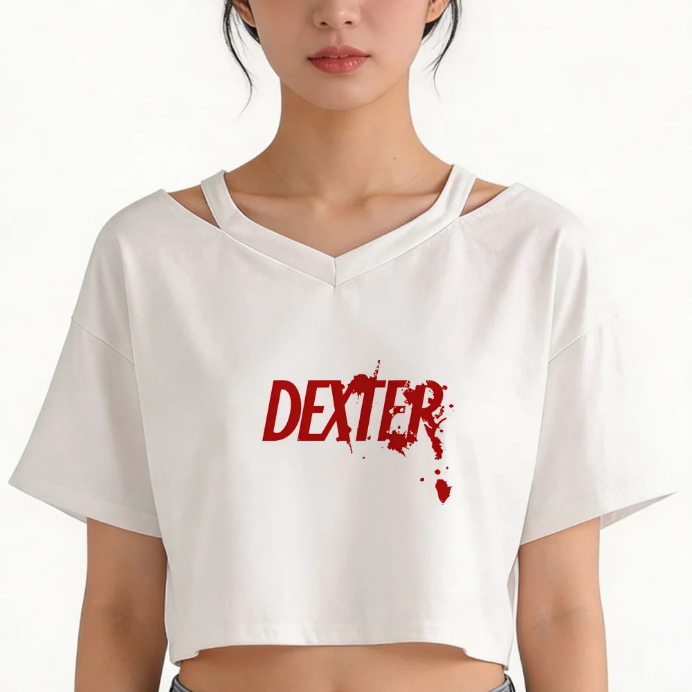 Dexter Morgan t shirt shoujo kawaii clearance sales vintage funny dollette t-shirt cheap Psychedelic graphic party dollette