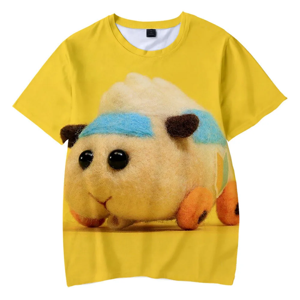 Pui Pui Molcar 3D Print Anime T Shirt Kids Summer Fashion Cartoons T-shirt Boy Girl Tshirt Children Unisex Tops Clothing T shirt