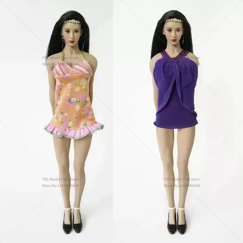 1/6 Scale Female Clothes Summer Fashion Multiple Straps For Strapless Treatment For 12-inch PHICEMS21B Action Figure Soldier